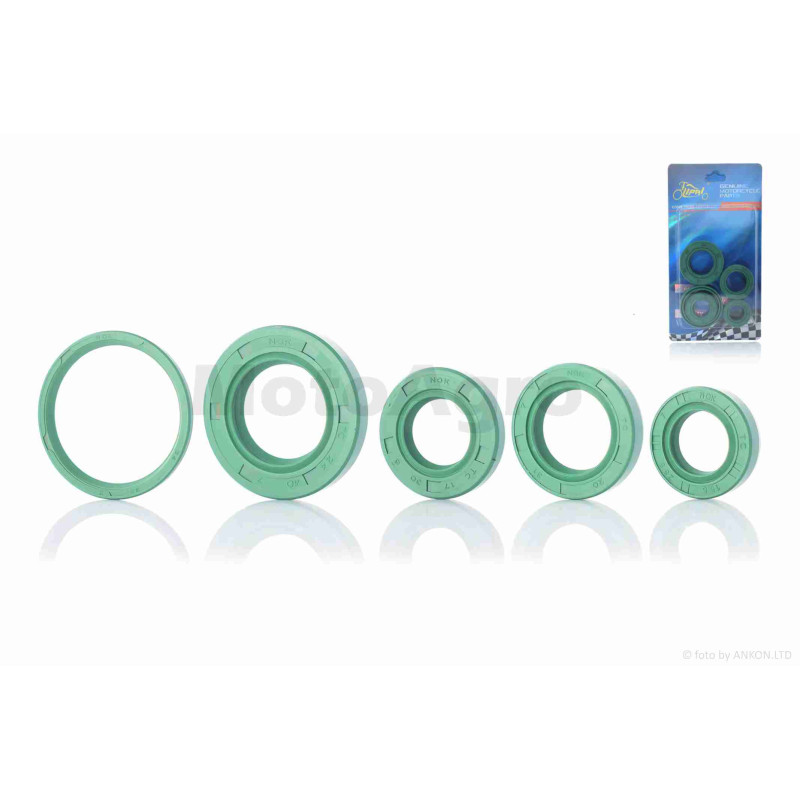 Сальники к-кт  DIO AF27/34/35, LEAD  5шт  #PRO  "LIPAI"