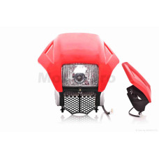 Обтекатель с фарой GXT200 (GENESIS) красный (35/35W)
