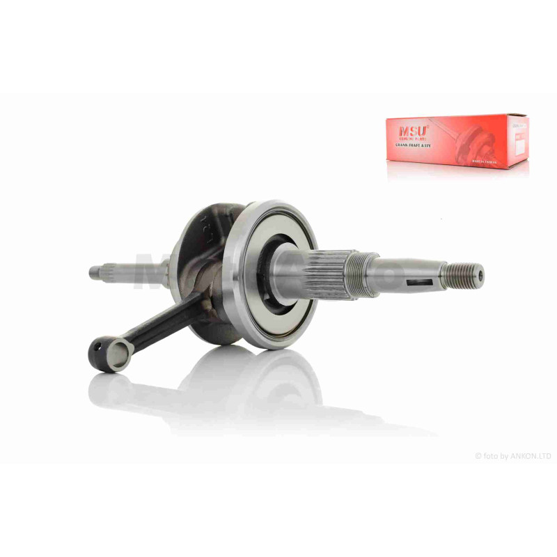 Колінвал  JOG SA36J, VINO SA26J, GEAR UA06J  4T  "MSU"  ТАЙВАНЬ