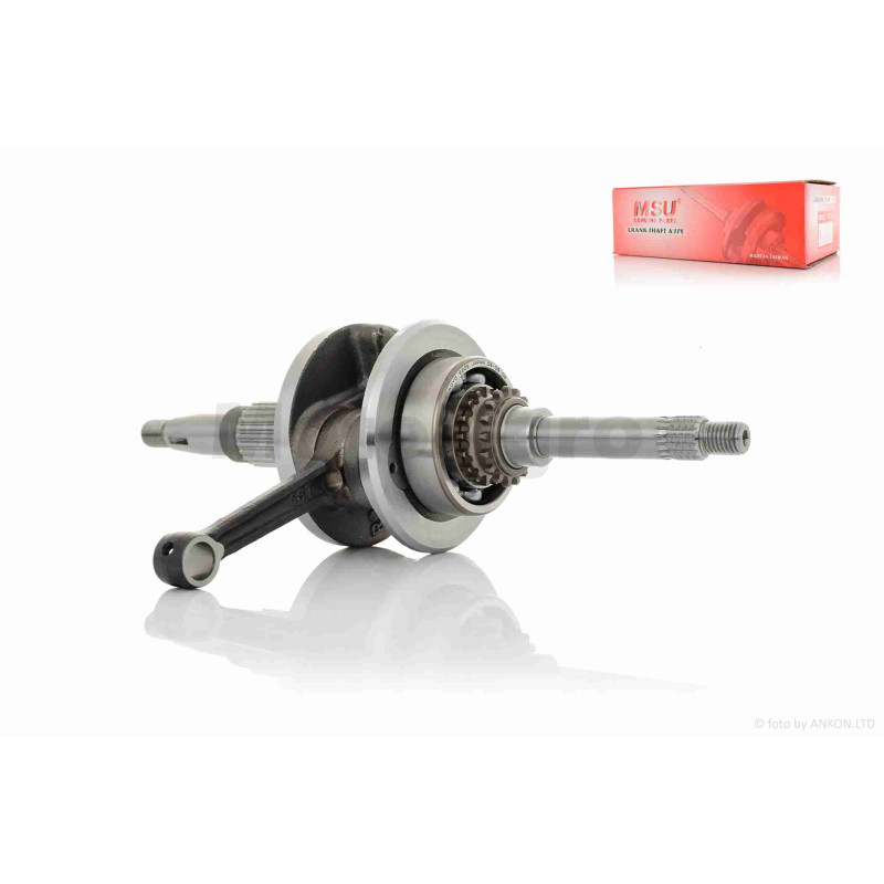 Колінвал  JOG SA36J, VINO SA26J, GEAR UA06J  4T  "MSU"  ТАЙВАНЬ