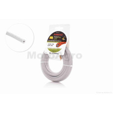 Леска косы армированная (сталь) 3.0mm квадрат 15m