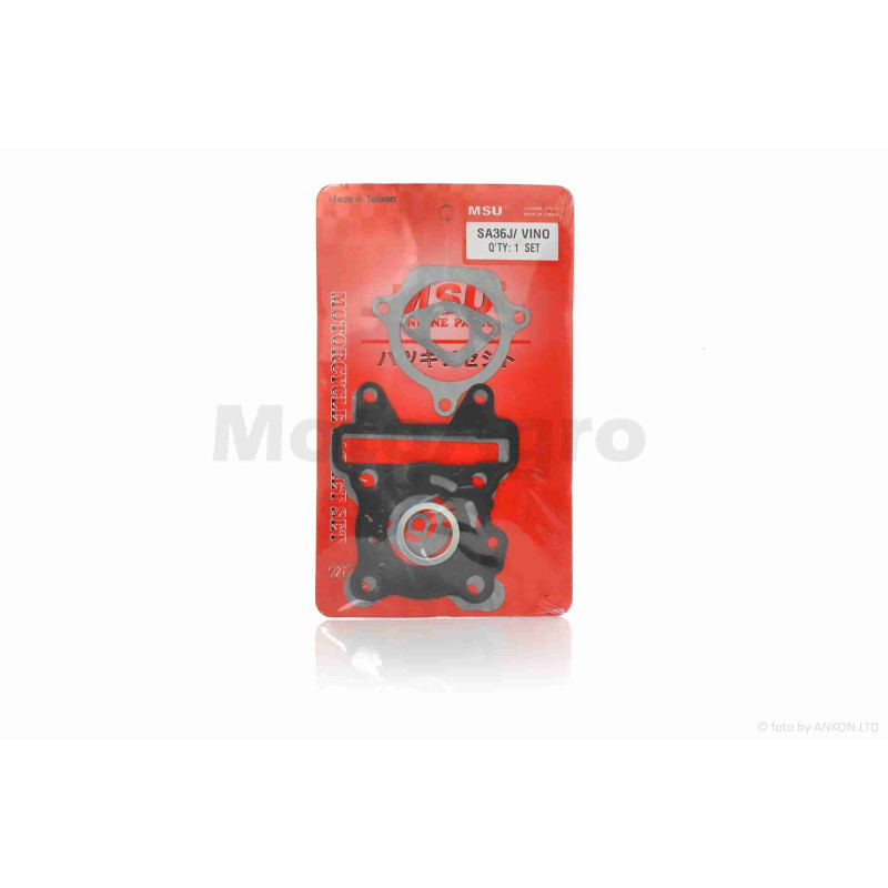 Прокладки цилиндра к-кт  JOG SA36J, VINO SA26J, GEAR UA06J  4T  "MSU"  ТАЙВАНЬ