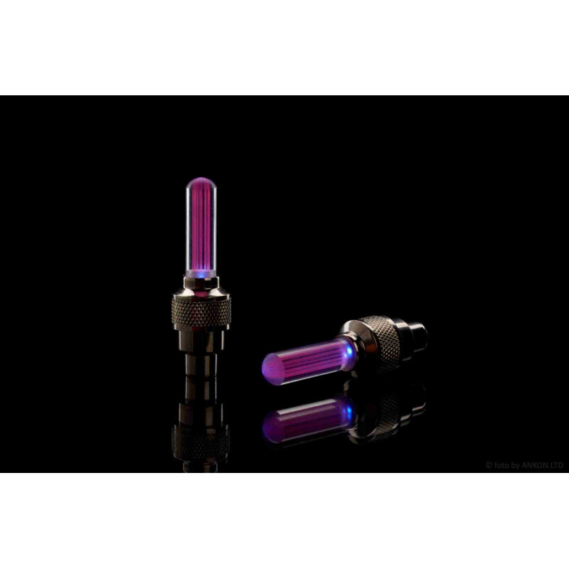 Ковпачок на ніпель світиться (пара, червоні) "Fireflys"