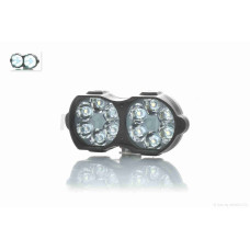 Фара додаткова діодна подвійна 116-54 біле світло 18110_