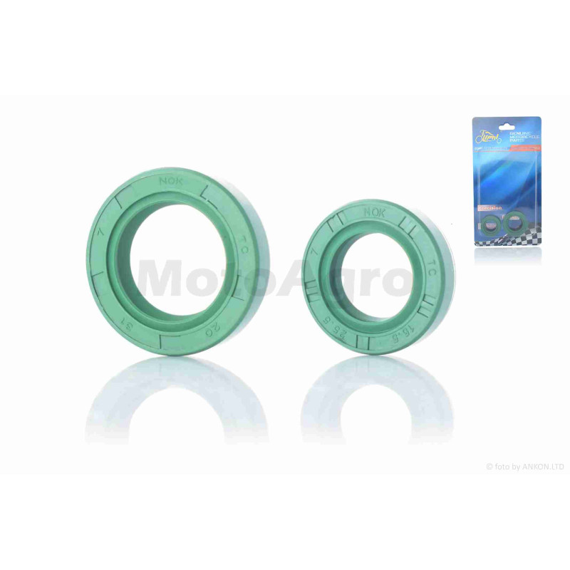 Сальники к-кт  DIO AF27/34/35, LEAD  2шт  #PRO  "LIPAI"  (NOK)