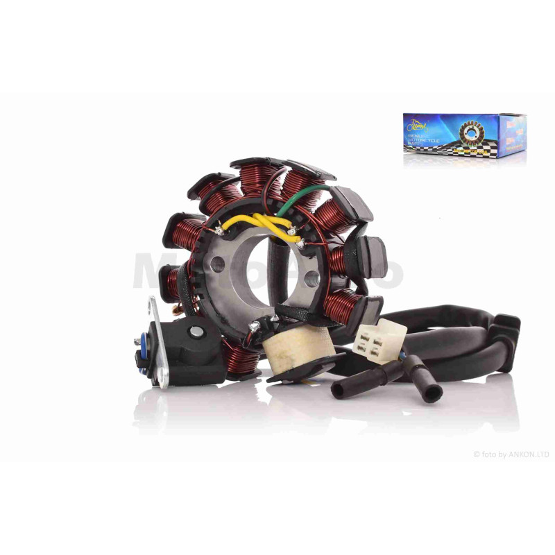 Генератор (статор)  GY6 150  10+1  "LIPAI"