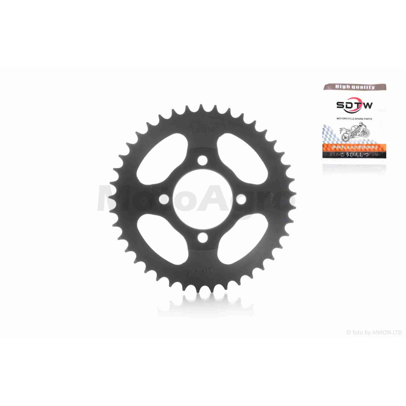 Зірка трансмісії задня  4-72/52, d55  428-41T  Delta  "SDTW"  (black)