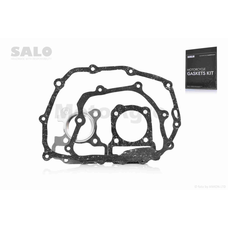 Прокладки двигуна к-кт  Super CUB  39mm  пароніт  "SALO"