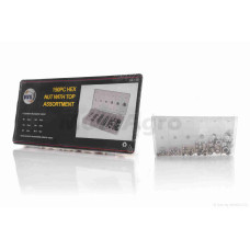 Набір гайок із сферою М3/M4/M5/M6/M8/M10 150шт 53-123