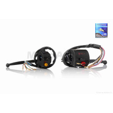 Блок кнопок керма на мопед альфа пара без фішок +важелі "LIPAI"