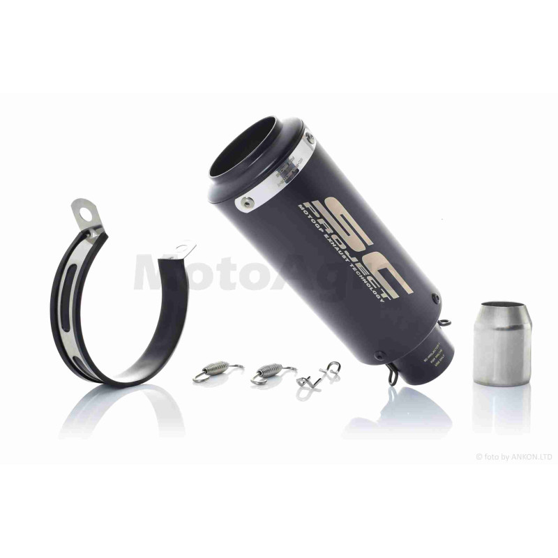 Глушник прямоток  #XPT066, D51 "SCP"  (чорний)