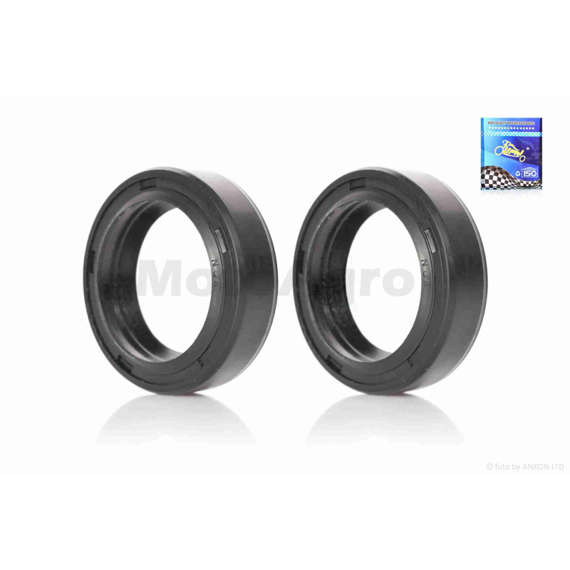 Сальники вилки  Delta  25-35-9/10  2шт  "LIPAI"  (NOK)