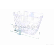 Кошик на велосипед (білий сітка метелик)