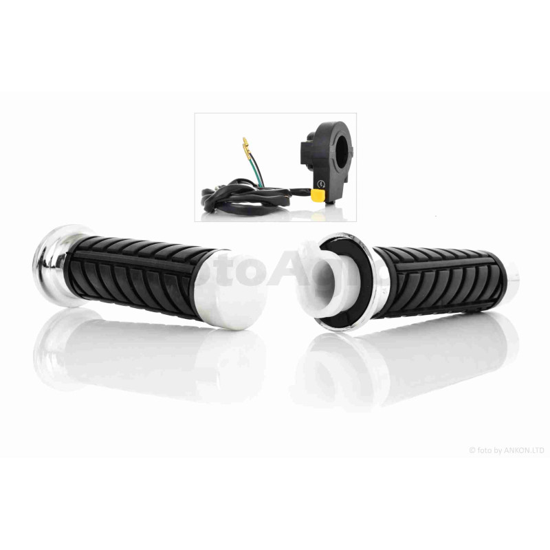 Ручки керма  +блок кнопок веломотору  2T F80