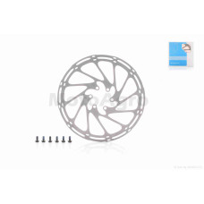 Диск гальмівний (ротор) на велосипед D180 кріплення шість болтів DS-004