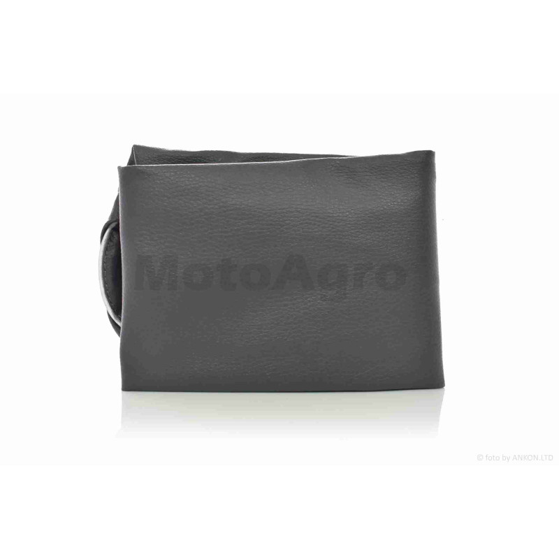 Чохол сидіння  DIO AF62/68  темно-сірий, світловідбиваючий кант  "JD"..