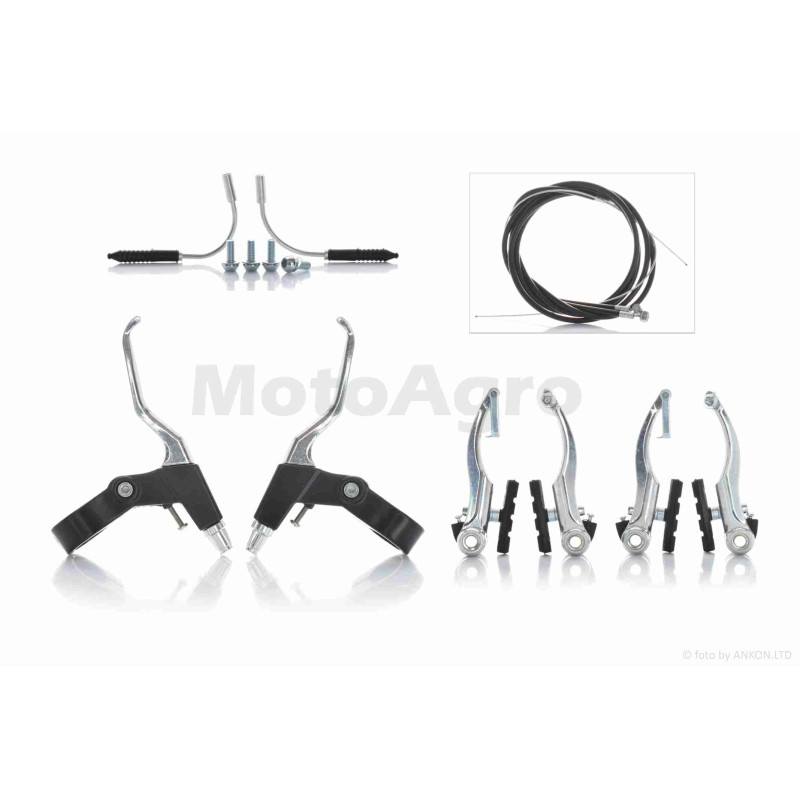 Гальмівна система вело  V-brake  у зборі  #VS-003