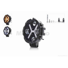 Фара мото діодна кругла D160 жовтий габарит