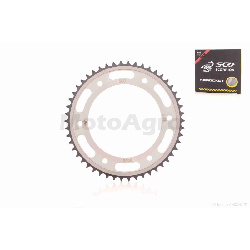 Зірка трансмісії задня  6-153/77, d125  428-50T  NXR150 BROSS  "SCORPION"