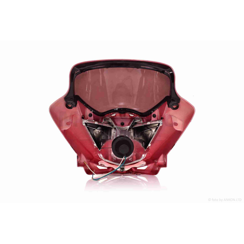 Обтічник з фарою  HONDA CBF125  червоний