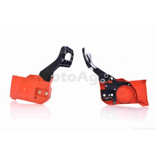 Кришка гальма на бензопилу 4500/5200 пряма у зборі червона