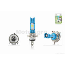 Лампа фари діодна H4 12 вольт 35/35W 3 кристали