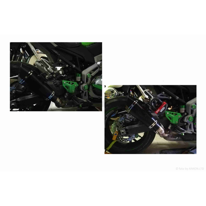 Глушник прямоток  #XX007  "AKRAPOVIC"  (чорний)