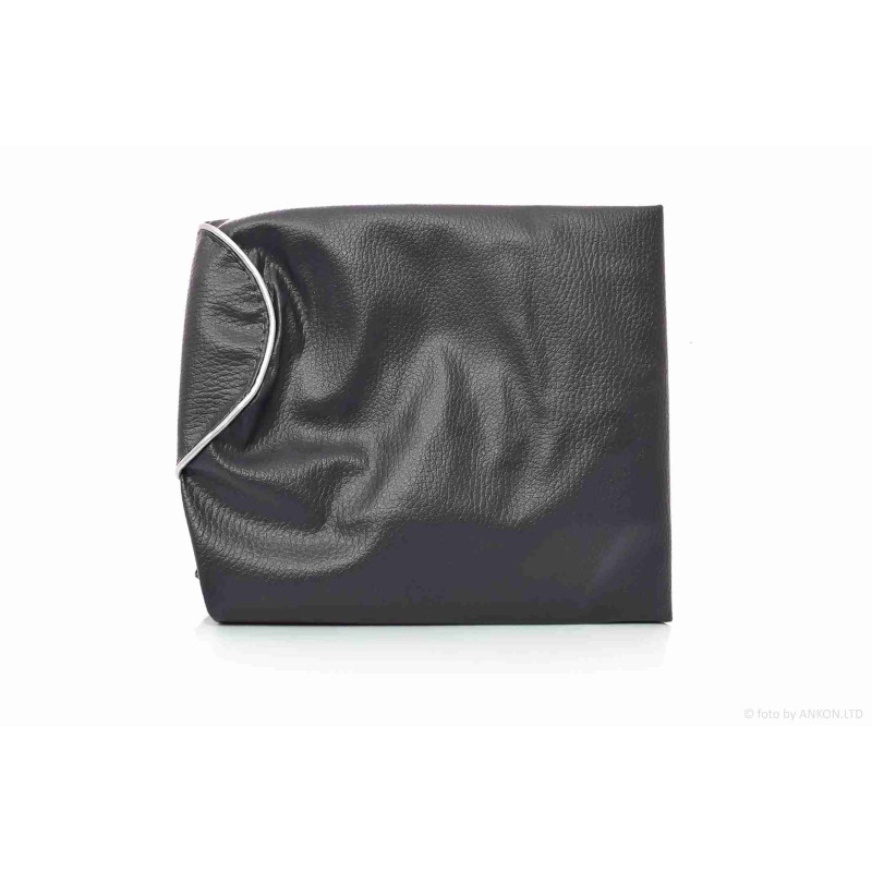 Чохол сидіння  DIO AF61/67 TODAY  темно-сірий, сріблястий кант  "JD"