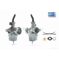 Карбюратор PZ22 на мопед дельта на квадроцикл A T V TTR 110/125 d22 підкачування ручне зліва PRO "LIPAI"