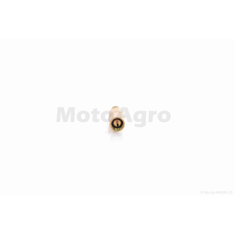 Штуцер насоса латунний (різьблення-ялинка)