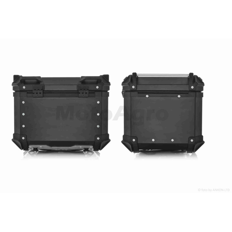 Кофр  410*330*310mm, 42L  алюмінієвий, чорний