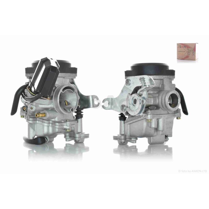 Карбюратор  GY6 80  d18, пластикова кришка  "JSBM"