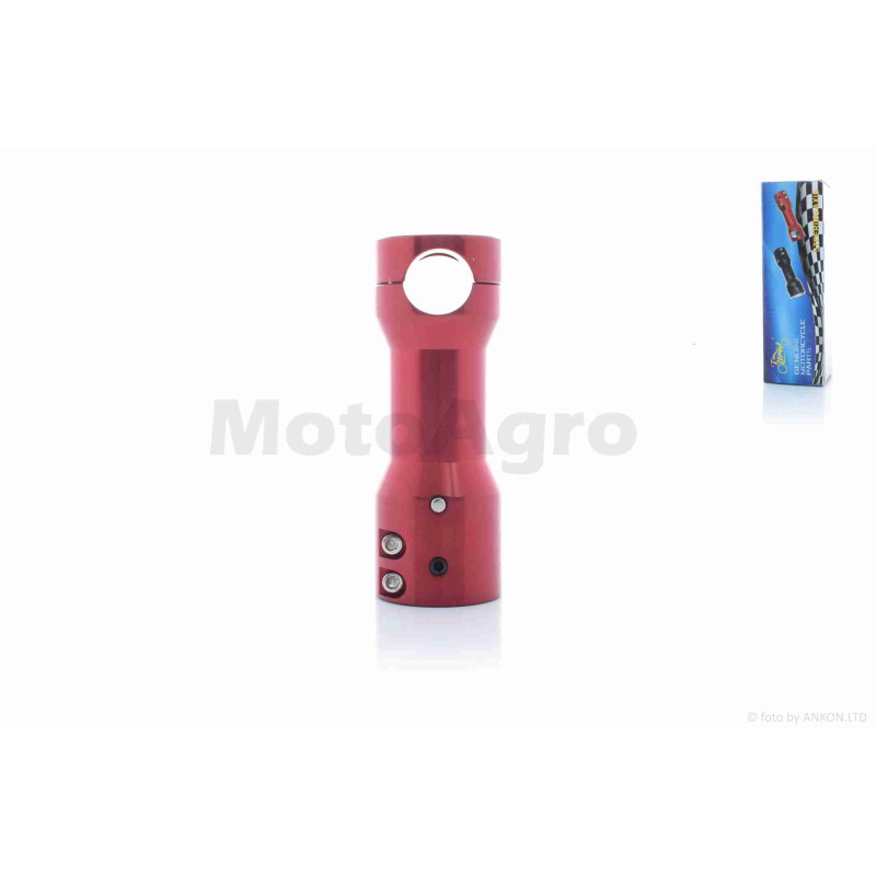 Кріплення відкритого керма на скутера (винос)  29mm, червоний