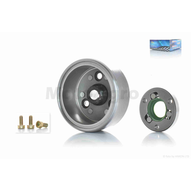 Магніт генератора  Delta  під 2 котушки  +обгінна муфта  "LIPAI"