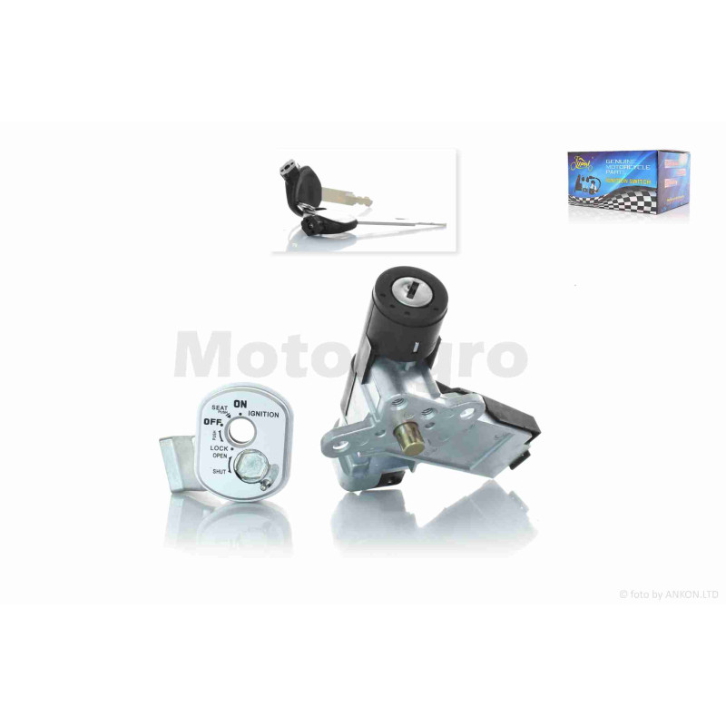 Замок запалювання голий  DIO AF56, LEAD AF48  із магнітом  "LIPAI"