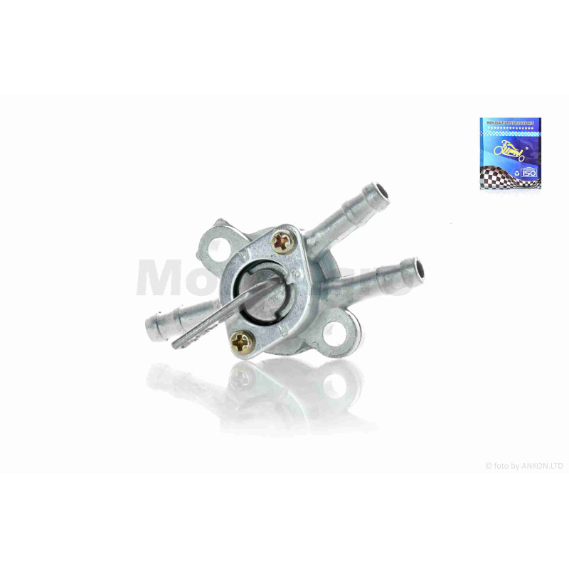 Кран паливний ручний підвісний, два кріплення, резерв  "LIPAI"