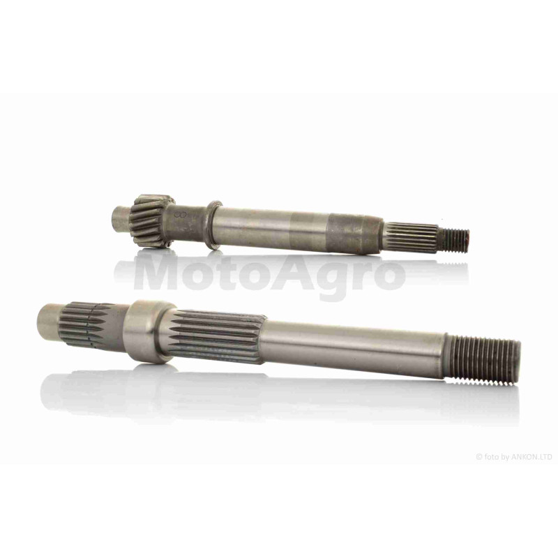 Вали редуктора  GY6 50  первинний  +вторинний (під два амортизатори)