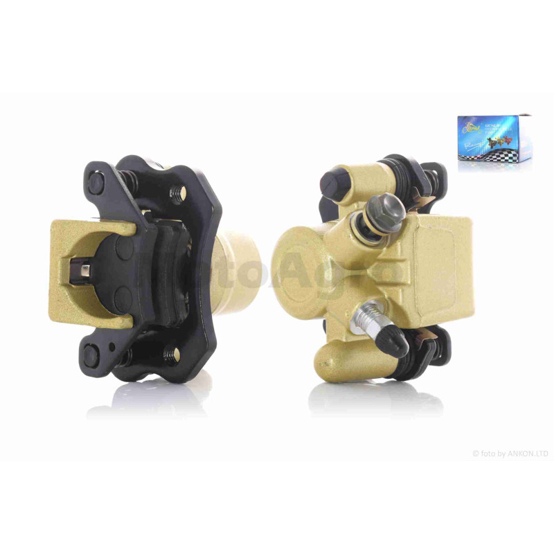 Супорт гальмівний  ATV 110-125  однопоршневий, вухо праворуч