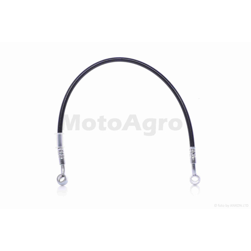 Шланг гальмівний гідравлічний  армований, L500  "LIPAI"  (чорний)