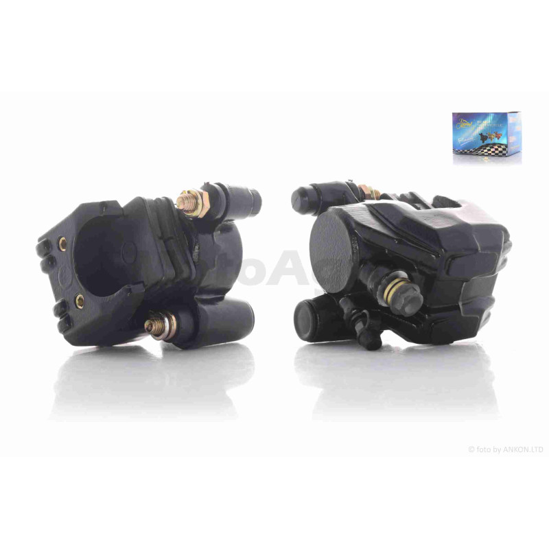 Супорт гальмівний  однопоршневий, вухо вправо  "LIPAI"  (чорний)