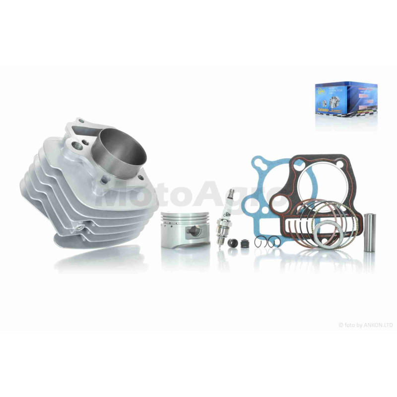 ЦПГ  Delta 125, TTR125  D54, p13, h78, алюміній  #PRO  "LIPAI"  (сіра)