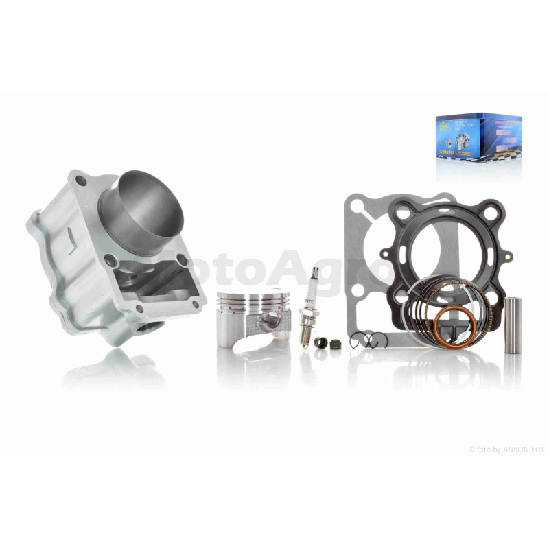 ЦПГ  CG200 (163FML)  D63.5, p15, h76, рідинне охолодження  #PRO  "LIPAI"