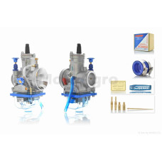 Карбюратор PWK30 ручной подсос +патрубок жиклеры игла "KEIHIN" (реплика)