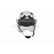 Шолом відкритий підлітковий  "DAVID"  (#315B, білий глянсовий, M-XL, ABS)