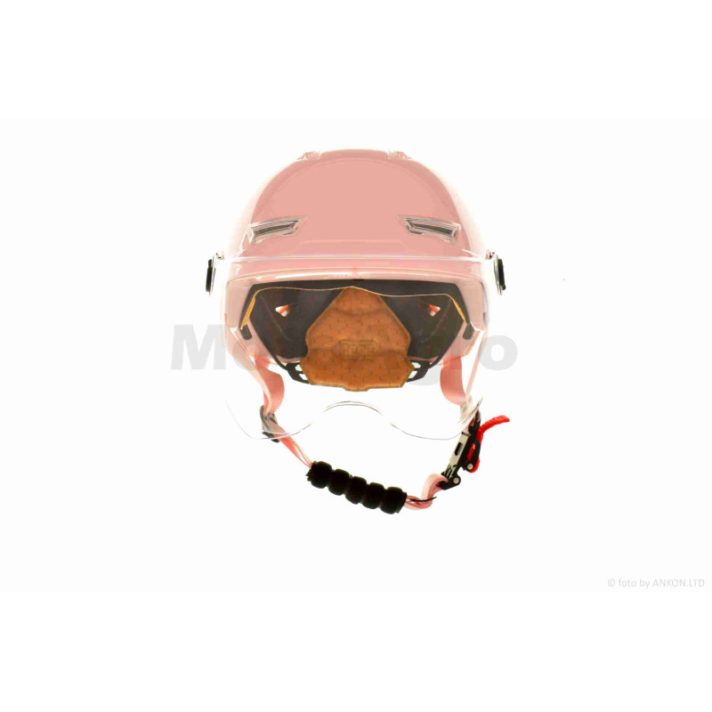 Шлем каска  "DAVID"  (#D316, розовый, M-XL, ABS)