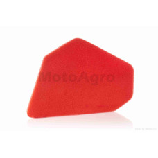 Фільтр повітряний на скутер хонда діо AF18/25 поролон з просоченням червоний