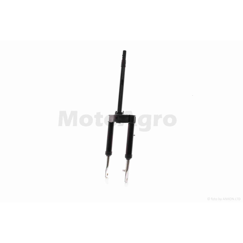 Вилка передня в зборі з пір'ям  LETS  "LIPAI"