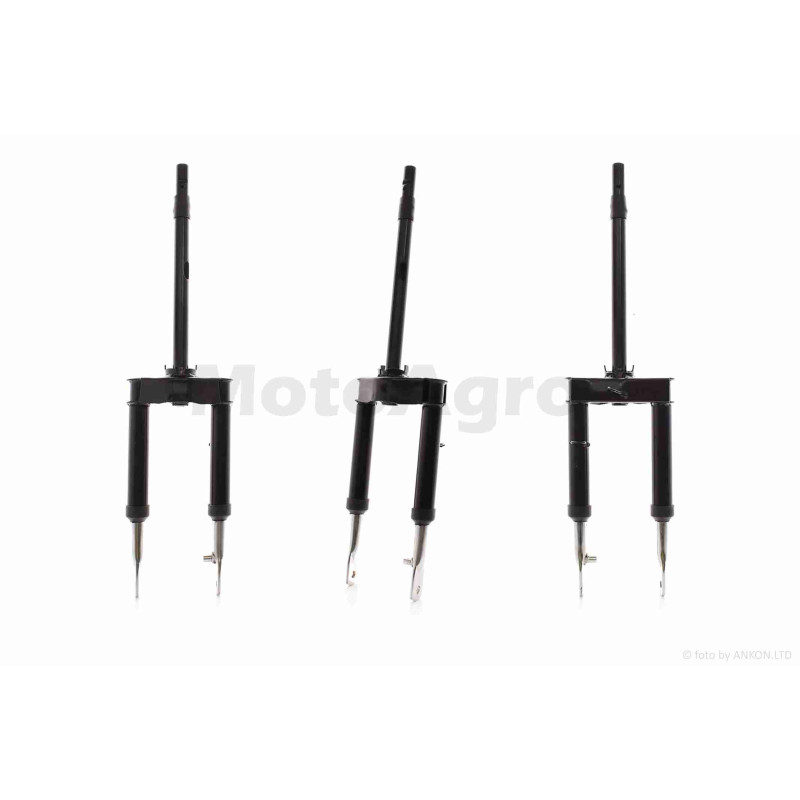 Вилка передня в зборі з пір'ям  LETS  "LIPAI"