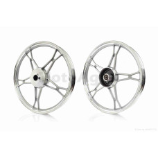 Диск колеса передній 17"-1.20 на мопед дельта литий d12 "S" AT-12214