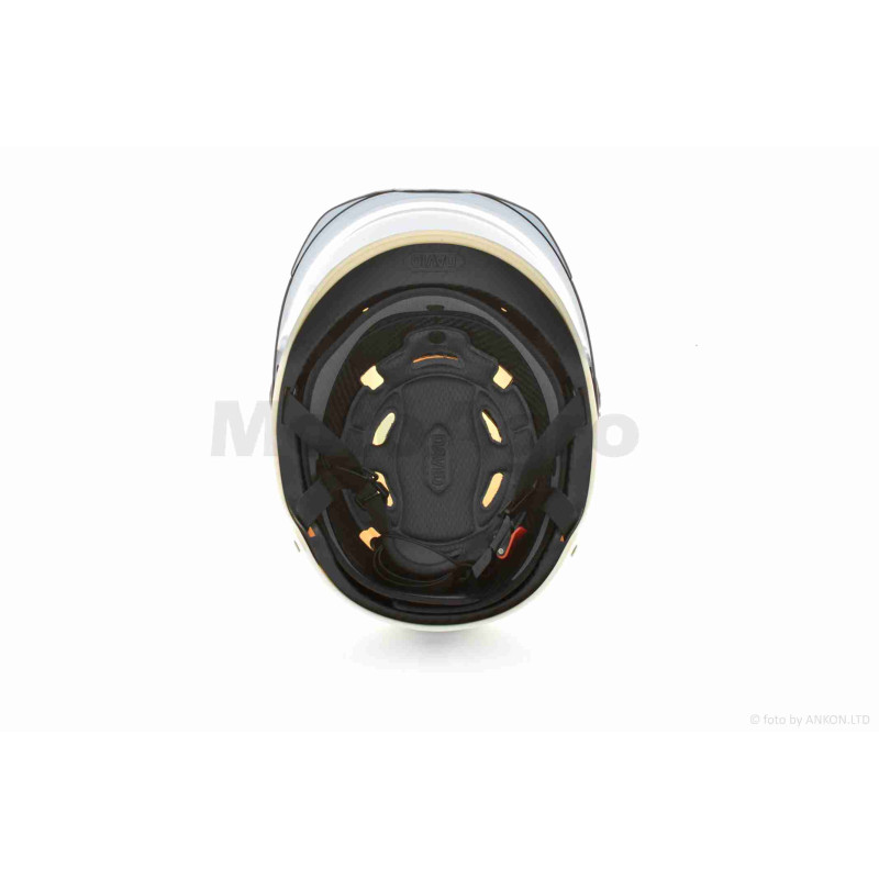 Шолом відкритий підлітковий  "DAVID"  (#S310B, білий, M-XL, ABS)